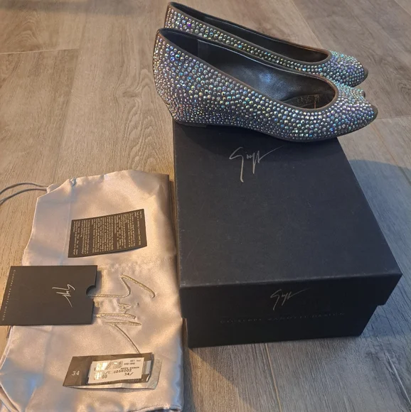 Sparkling Silver Rhinestone Loafers - Picture 7 of 7